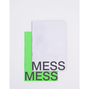 Nomess Mess Study Book M Neon Green