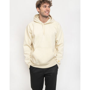 Carhartt WIP Hooded Chase Sweat Flour/Gold S