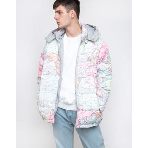 Dedicated Puffer Jacket Dundret Map Multi Color S