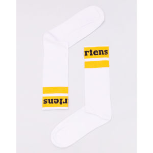 Dr. Martens Athletic Logo Sock White/ Yellow/ Black M