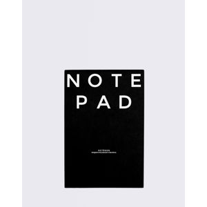 Octagon Note Pad Black