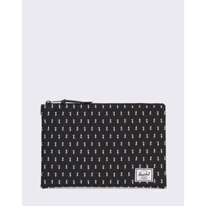 Herschel Supply Network Large Black Pineapple Embroidery