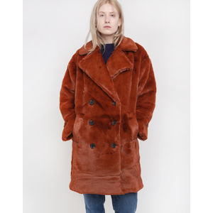 Native Youth The Casja Faux Fur Coat Rust M