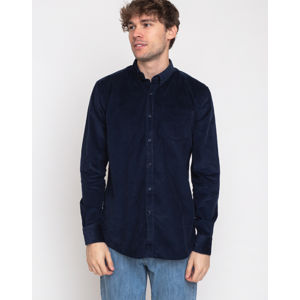 By Garment Makers The Organic Corduroy Shirt 3090 Navy XL