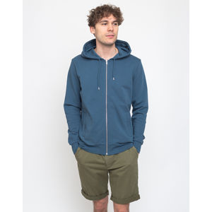 By Garment Makers The Organic Hoodie Petroleum Blue L