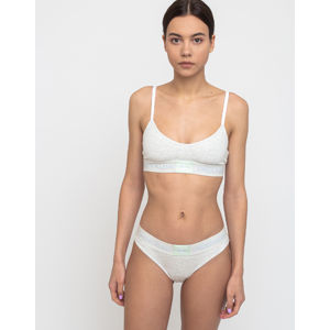 Calvin Klein Unlined Triangle Ows Snow Heather L