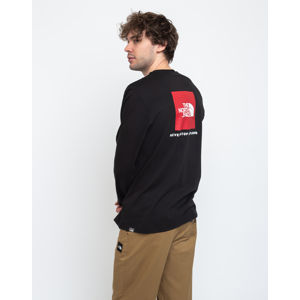 The North Face Ls Red Box Tee Tnf Black XL