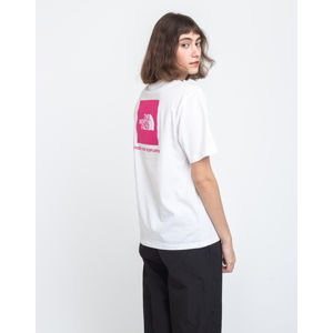 The North Face W Bf Redbox Tee Tnf White/Mr.Pink S