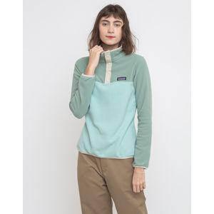 Patagonia W's Micro D Snap-T P/O Gypsum Green M