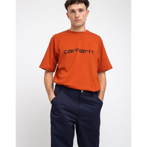 Carhartt WIP S/S Script T-Shirt Cinnamon/Black L