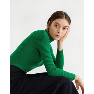 Thinking MU Green Kapo Sweater Dark Green S