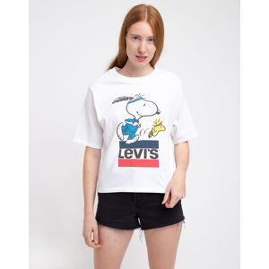 Levi's® Graphic Boxy Tee Snoopy Torch Runner Neutral S