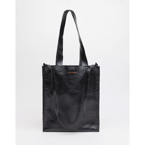 about leather laptope.tote.bag black