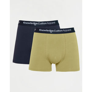 Knowledge Cotton Maple 2 Pack Underwear 1246 Sage (light usty green) S