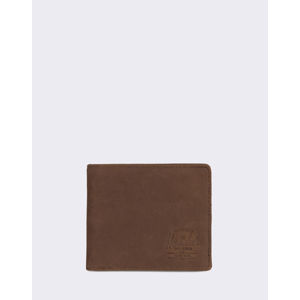 Herschel Supply Roy + Coin XL Leather RFID Nubuck Brown
