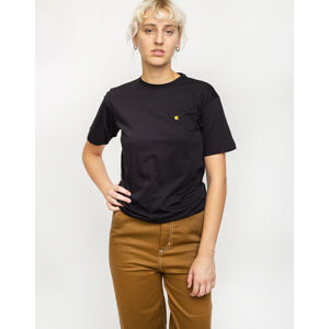 Carhartt WIP Chasy T-Shirt Black/Gold XS