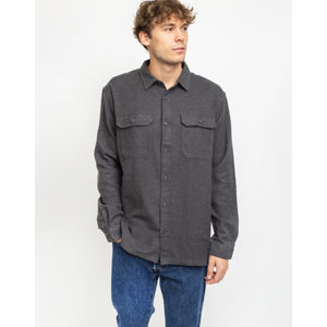 Patagonia L/S Fjord Flannel Shirt Forge Grey M