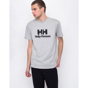 Helly Hansen Logo T-shirt Grey Melange S