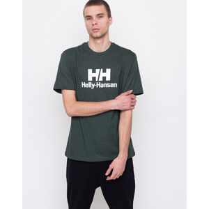 Helly Hansen Logo T-shirt Mountain Green Melange L