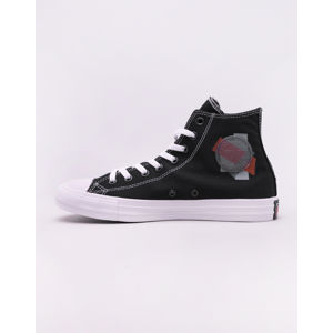 Converse Chuck Taylor All Star Black/Enamel Red/White 44