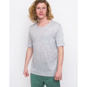 Knowledge Cotton Single Jersey Linen T-shirt 1012 Grey Melange L