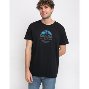 Patagonia Fitz Roy Scope Organic T-Shirt Black M