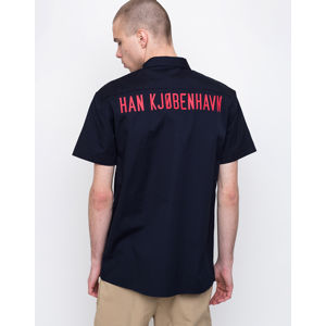 Han Kjøbenhavn Mist Shirt Navy Canvas XL