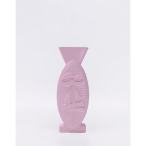 Stüssy Mask Ceramic Vase lavendar