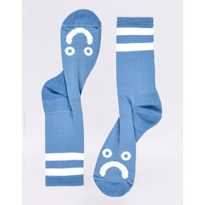 Polar Skate Co. Happy Sad Socks Light Blue 39-42