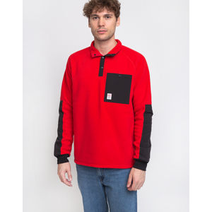 Topo Designs Mountain Fleece Red/Black XL